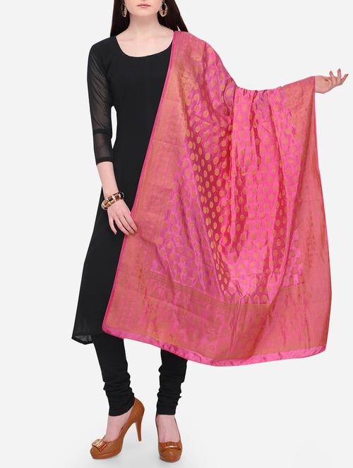 zari banarasi dupatta - 16056316 - Very Small Image - 1