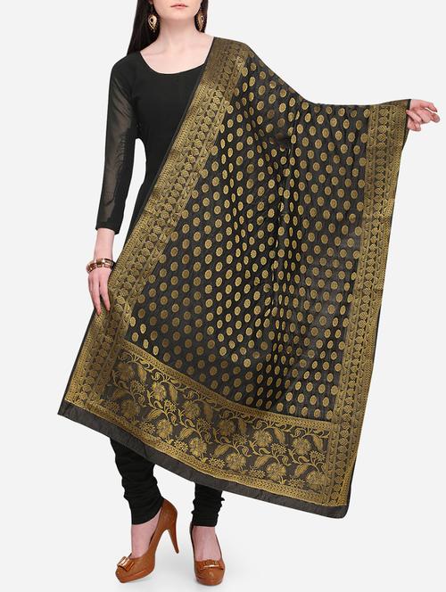 zari banarasi dupatta - 16056317 - Very Small Image - 1