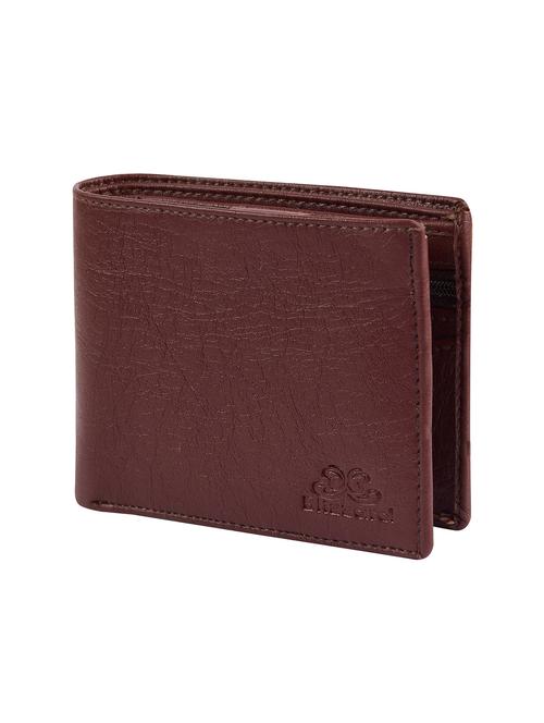 brown leatherette wallet - 16058428 - Very Small Image - 1