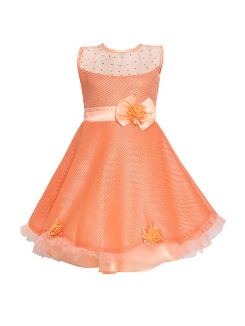orange nylon frock - 16058798 - Very Small Image - 1