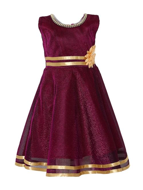 purple nylon frock - 16058803 - Very Small Image - 1