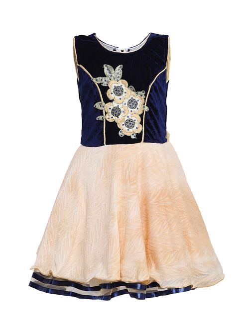 blue nylon frock - 16058806 - Very Small Image - 1
