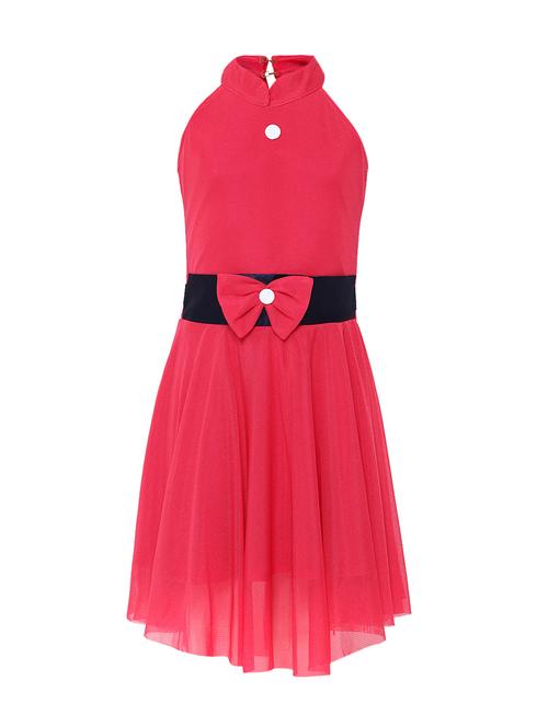 pink nylon frock - 16058817 - Very Small Image - 1