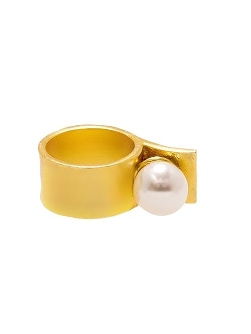white finger ring - 16061199 - Very Small Image - 1