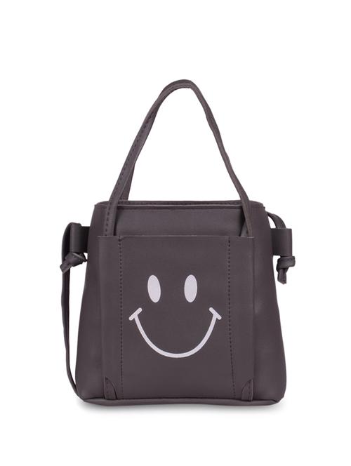 grey leatherette (pu) sling bag - 16063887 - Very Small Image - 1