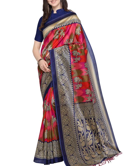 conversational mysore silk saree - 16064083 - Very Small Image - 1