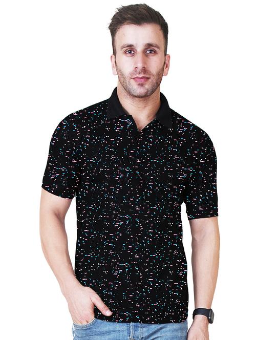 black all over print t-shirt - 16065132 - Very Small Image - 1