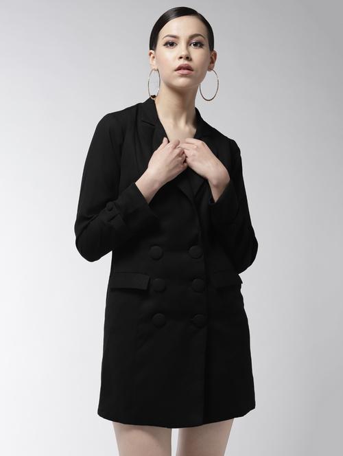 double breasted coat dress - 16065534 - Very Small Image - 1