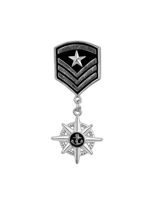 white metal brooch - 16070942 - Very Small Image - 1