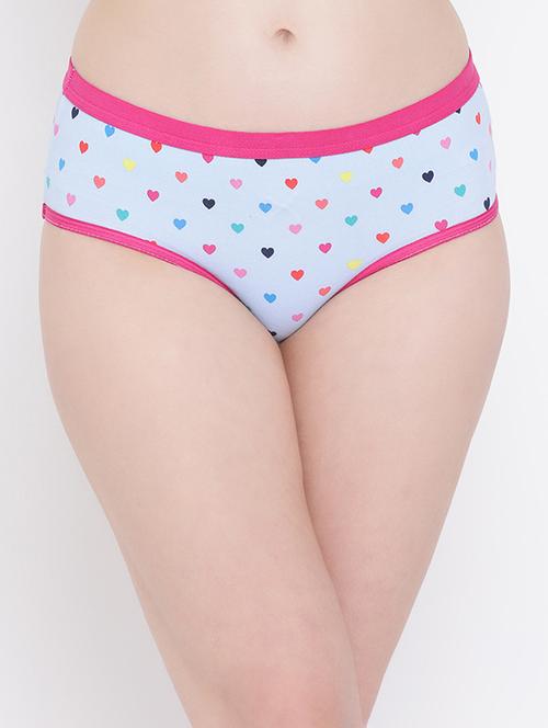 heart print hipster panty - 16071407 - Very Small Image - 1