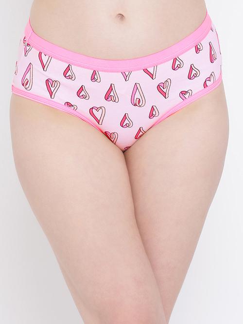 heart print hipster panty - 16071408 - Very Small Image - 1
