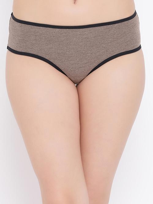 contrast piping hipster panty - 16071436 - Very Small Image - 1