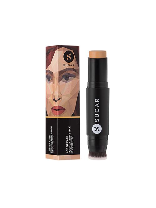 sugar ace of face foundation stick - 52 corretto (tan, yellow undertone) - 16072686 - Very Small Image - 1