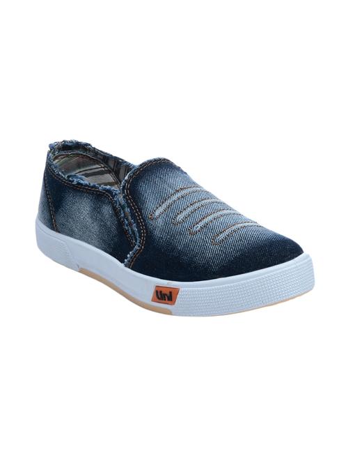 blue denim casual slip ons - 16077261 - Very Small Image - 1