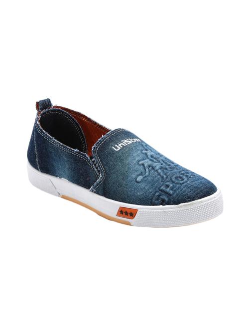 blue denim casual slip ons - 16077268 - Very Small Image - 1