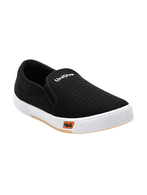 black fabric casual slip ons - 16077279 - Very Small Image - 1