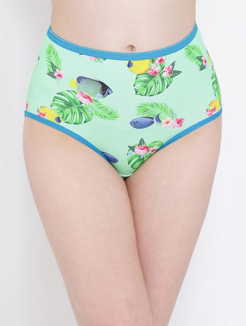 tropical print hipster panty - 16077742 - Very Small Image - 1