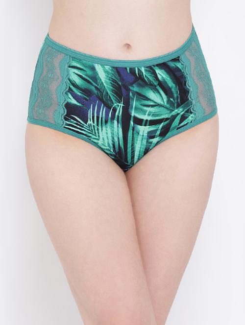 tropical lace detail hipster panty - 16077771 - Very Small Image - 1