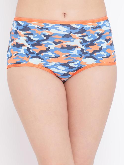camouflage print hipster panty - 16077811 - Very Small Image - 1