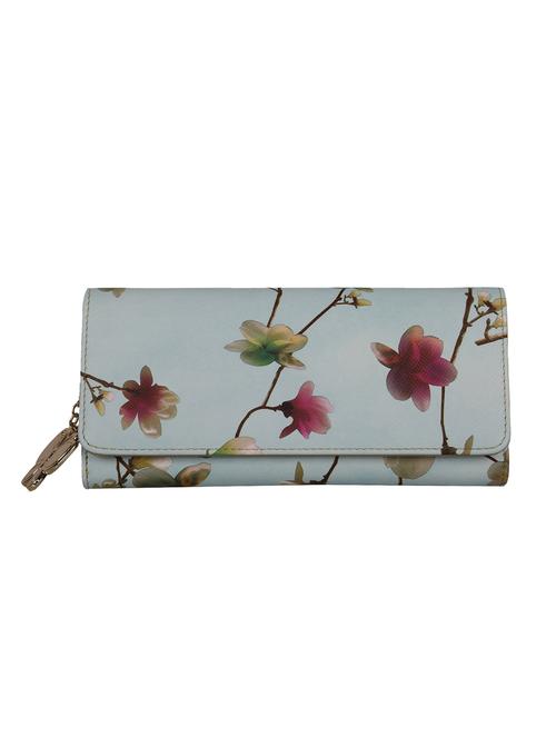 blue leatherette (pu wallet - 16078756 - Very Small Image - 1