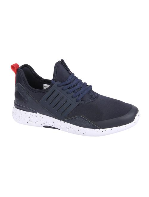 navy fabric sport shoes - 16079352 - Very Small Image - 1