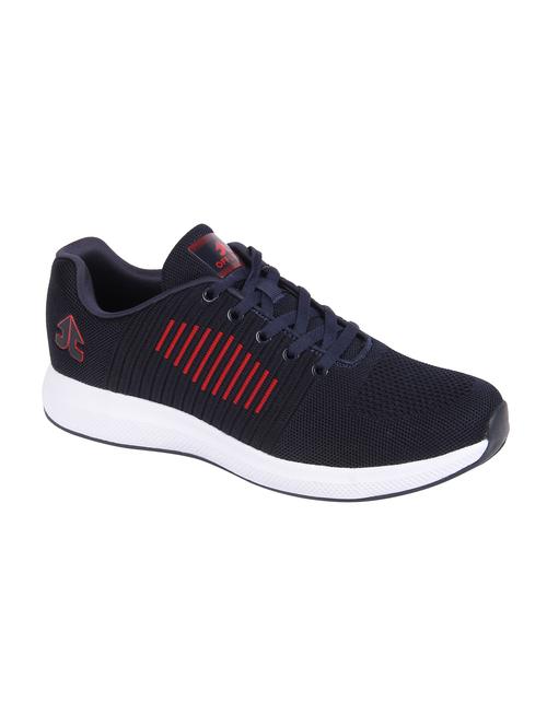 navy fabric sport shoes - 16079384 - Very Small Image - 1