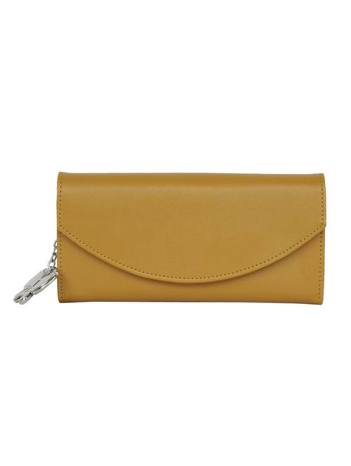 yellow leatherette (pu wallet - 16079447 - Very Small Image - 1