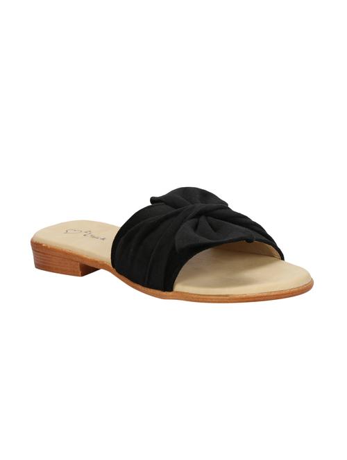 black slip on sandals - 16079559 - Very Small Image - 1
