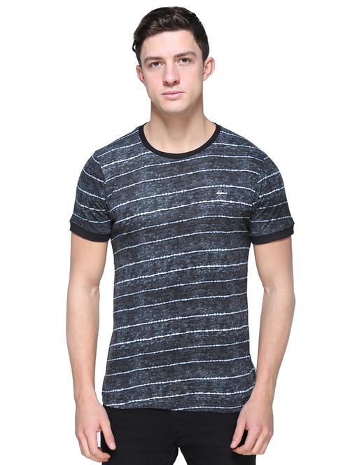 grey striped tshirt - 16079670 - Very Small Image - 1