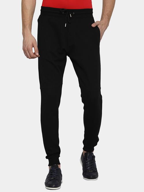 black solid jogger - 16082165 - Very Small Image - 1