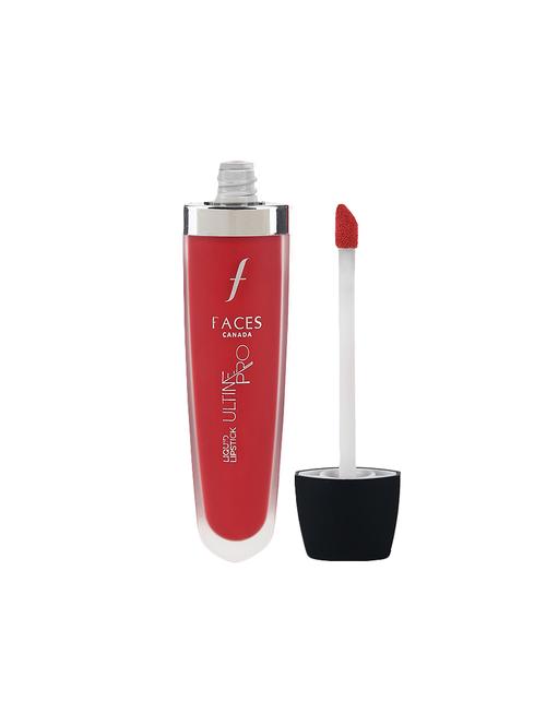 facescanada ultime pro liquid lipstick matte rebel red 07 6ml - 16082321 - Very Small Image - 1