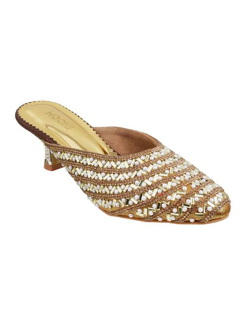gold mules sandals - 16084096 - Very Small Image - 1
