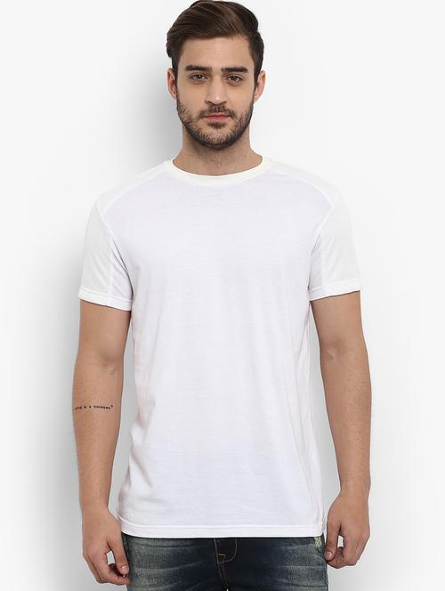 white solid t-shirt - 16088007 - Very Small Image - 1