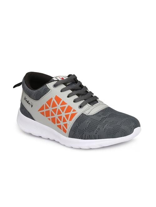 grey mesh sport shoes - 16089594 - Very Small Image - 1