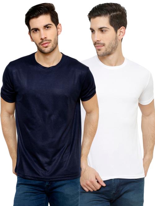 multi colored solid combos t-shirt - 16090645 - Very Small Image - 1