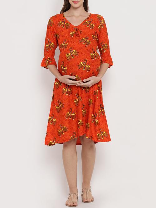 quirky maternity wear dress - 16091247 - Very Small Image - 1