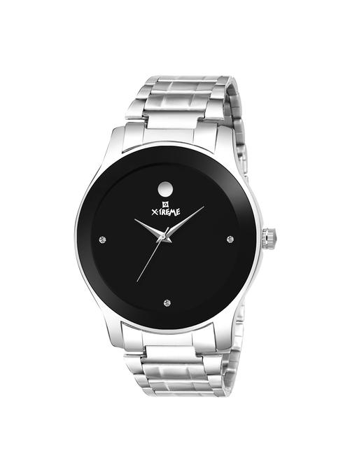 round dial analog watch (xm-gr032-bkc) - 16092621 - Very Small Image - 1