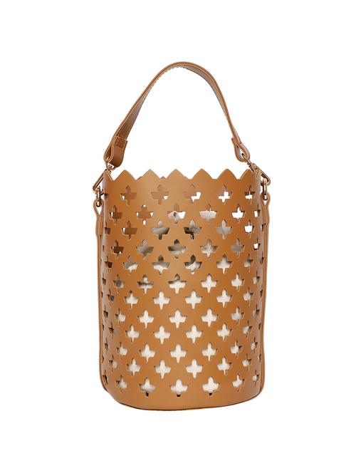 brown canvas handbag - 16093633 - Very Small Image - 1