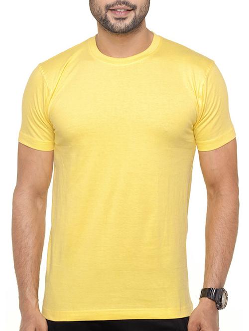 yellow solid t-shirt - 16094355 - Very Small Image - 1