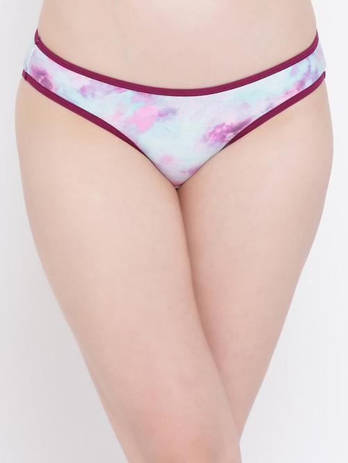 contrast seam bikini panty - 16094377 - Very Small Image - 1