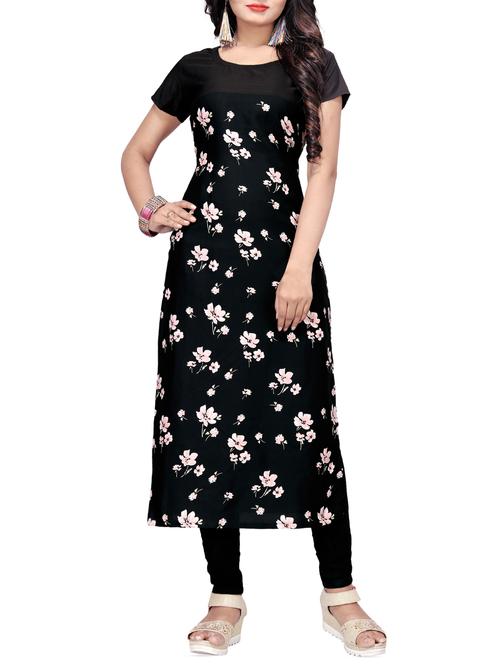 floral straight kurta - 16095452 - Very Small Image - 1