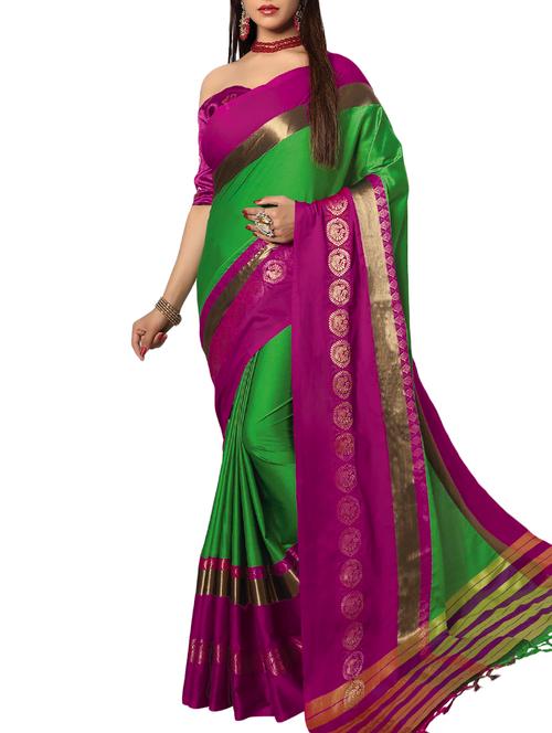 zari mysore silk saree - 16097677 - Very Small Image - 1