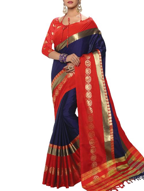 zari mysore silk saree - 16097681 - Very Small Image - 1