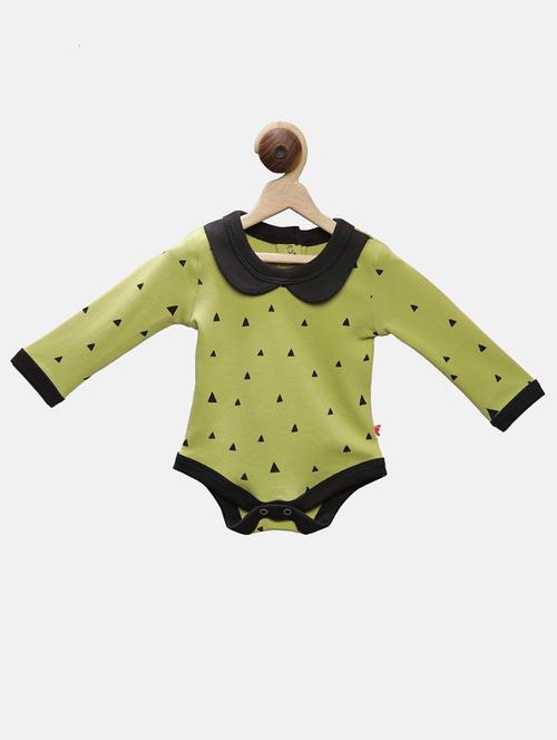 green cotton onesies - 16099889 - Very Small Image - 1