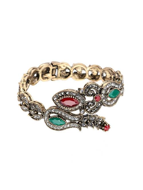 multi colored zinc bangle bracelet - 16100967 - Very Small Image - 1
