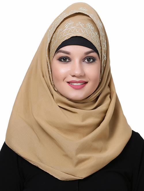 embellished plain dupatta - 16101079 - Very Small Image - 1