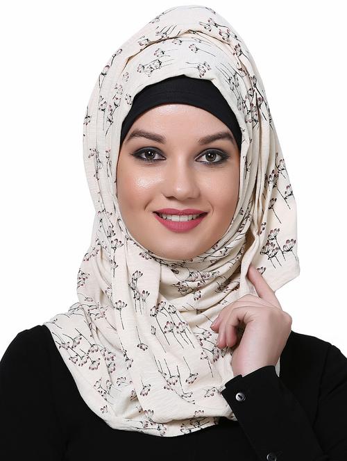printed plain dupatta - 16101126 - Very Small Image - 1