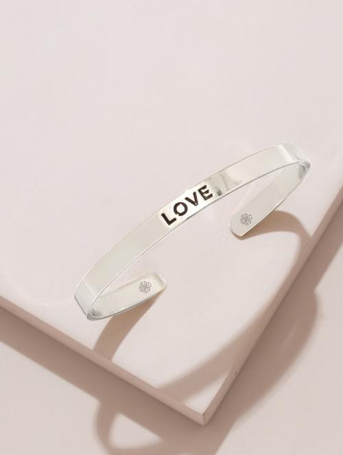 silver metal cuffs bracelet - 16106374 - Very Small Image - 1