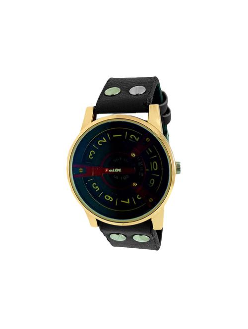 leather strap analog watch (jm738) - 16107957 - Very Small Image - 1