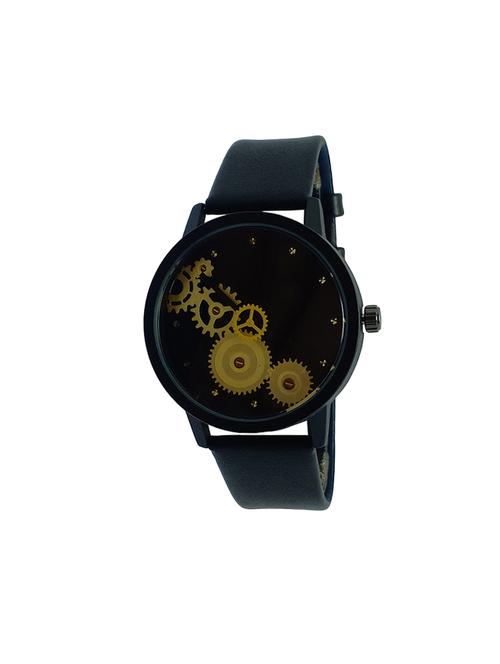 leather strap analog watch (jm756) - 16107968 - Very Small Image - 1
